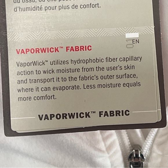NWT white northface zip up- size small - Picture 4 of 5